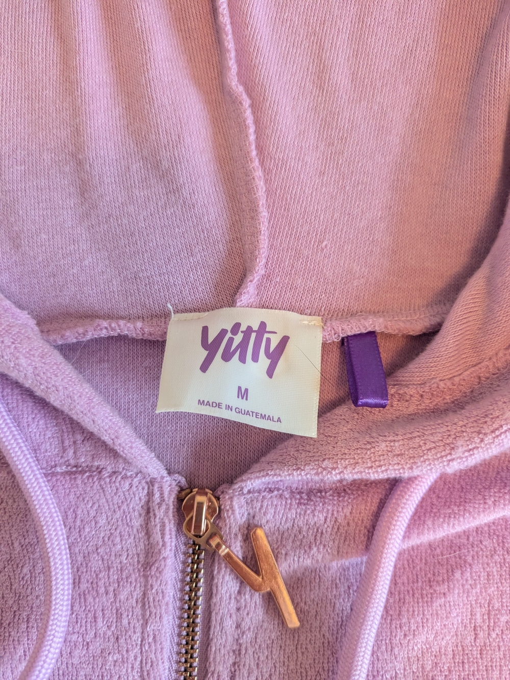 Women’s Pink Zip-Up Hoodie Jacket - Picture 4 of 13